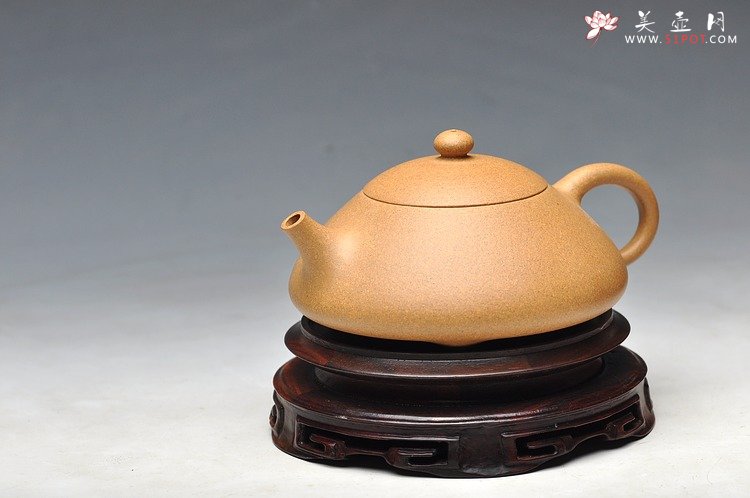 紫砂壶图片： 文人风韵 西施瓢 - 宜兴紫砂壶网