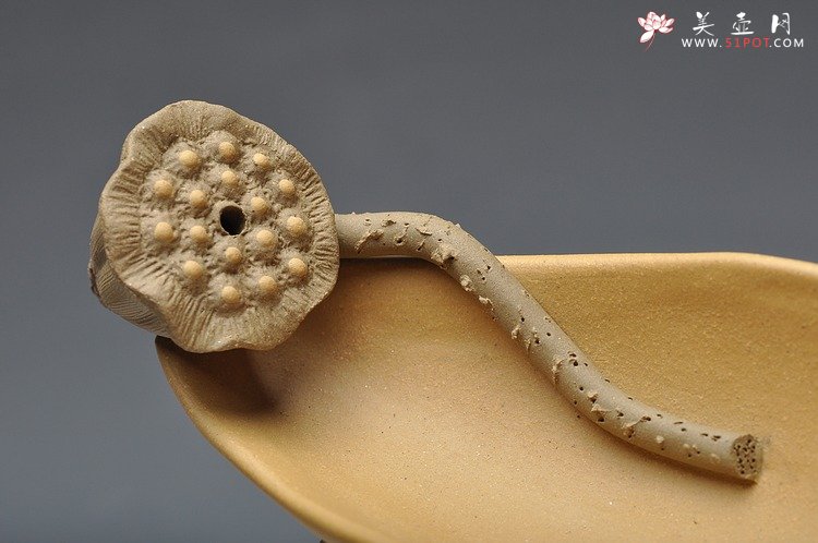 紫砂壶图片：荷叶香插 最新样式  蛮有特点 精致 - 宜兴紫砂壶网