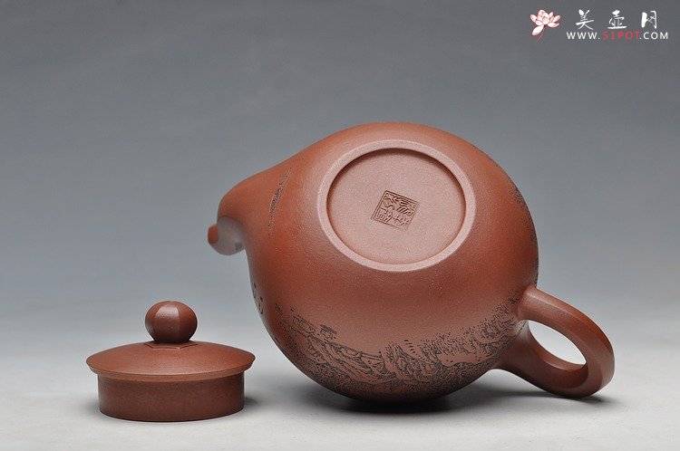 紫砂壶图片：六方一粒珠 - 宜兴紫砂壶网