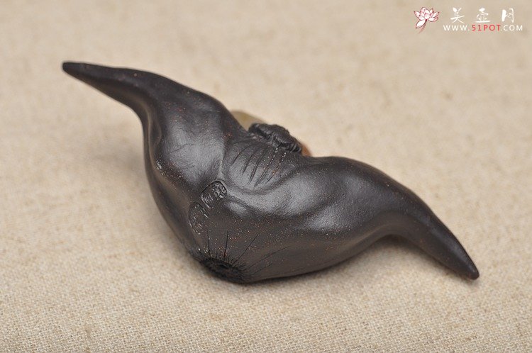 紫砂壶图片：精致版 菱角 逼真细腻 - 宜兴紫砂壶网