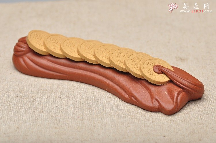 紫砂壶图片：腰缠万贯 好玩生财 - 宜兴紫砂壶网