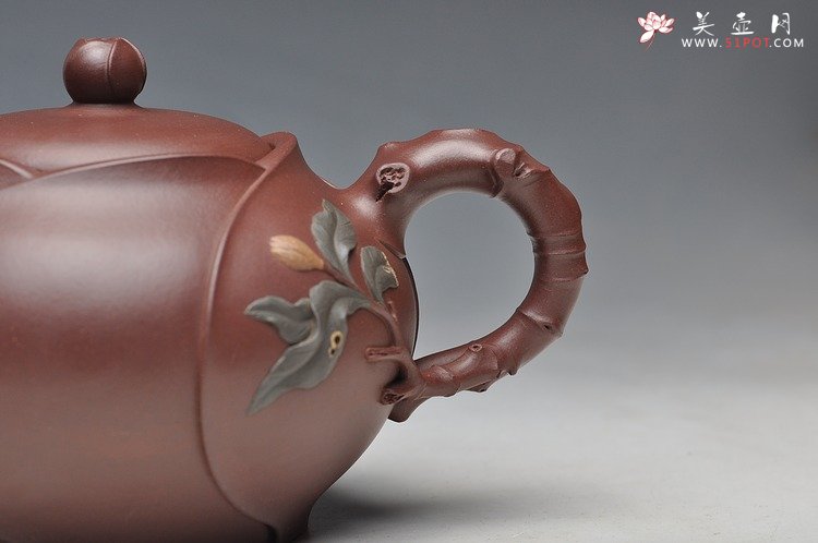 紫砂壶图片：全手精品  待放  - 宜兴紫砂壶网