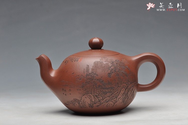 紫砂壶图片：六方一粒珠 - 宜兴紫砂壶网