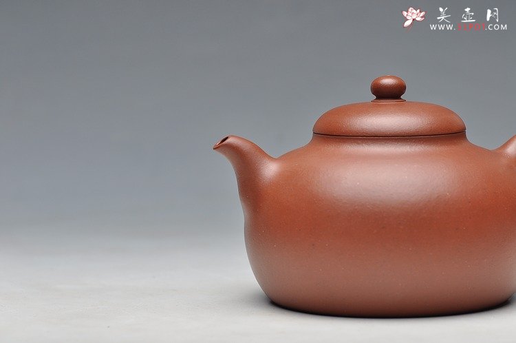紫砂壶图片：饱满 秀气 做工精致 全手敦古 - 宜兴紫砂壶网