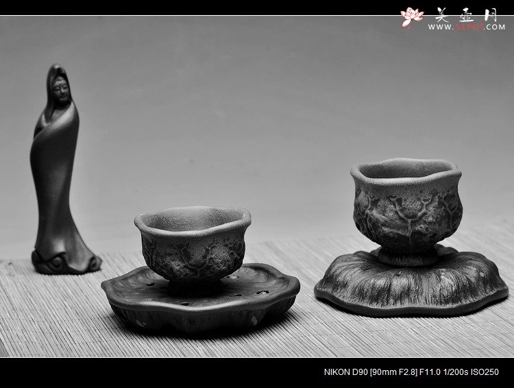 紫砂壶图片：莲子杯垫 养壶垫 壶托 香插 盖托 摆件茶宠 - 宜兴紫砂壶网