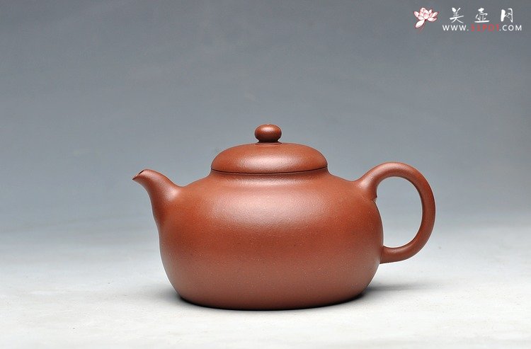 紫砂壶图片：饱满 秀气 做工精致 全手敦古 - 宜兴紫砂壶网