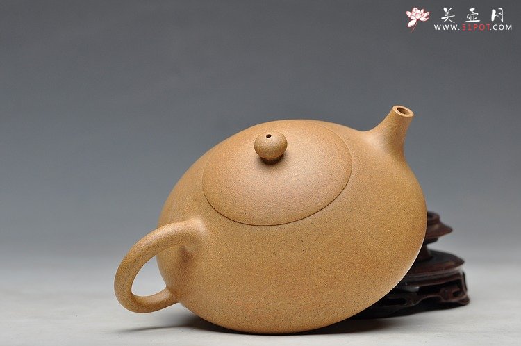 紫砂壶图片： 文人风韵 西施瓢 - 宜兴紫砂壶网