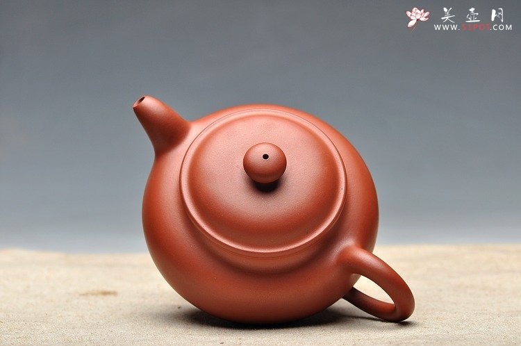 紫砂壶图片：婉约秀气  曲峰味道 全手工仿古 - 宜兴紫砂壶网