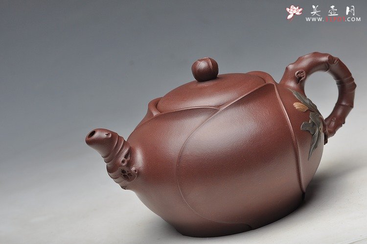 紫砂壶图片：全手精品  待放  - 宜兴紫砂壶网