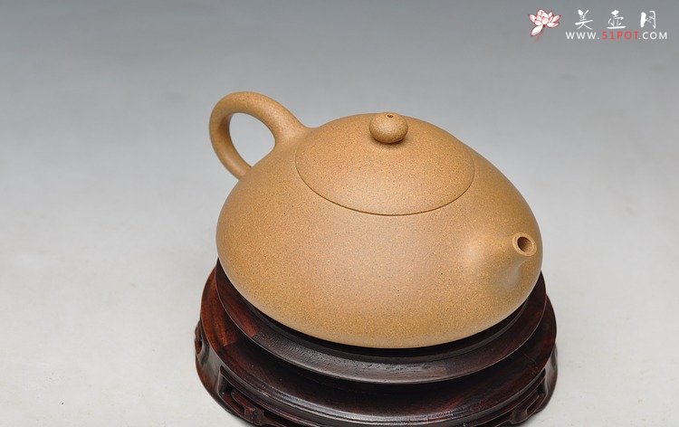 紫砂壶图片： 文人风韵 西施瓢 - 宜兴紫砂壶网
