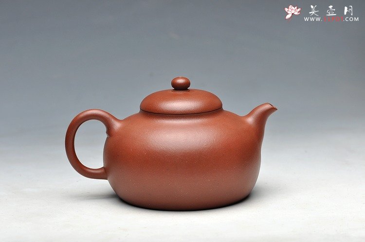 紫砂壶图片：饱满 秀气 做工精致 全手敦古 - 宜兴紫砂壶网