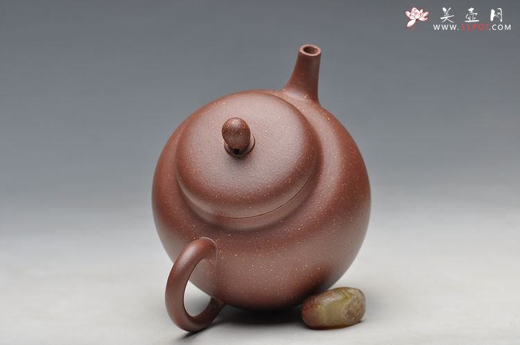 紫砂壶图片：紫玉金砂 质感漂亮 素心 杀茶利器 - 宜兴紫砂壶网