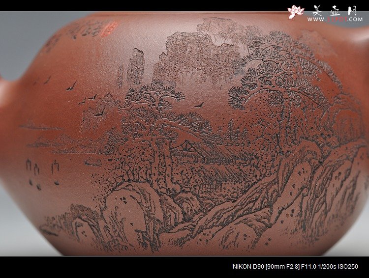 紫砂壶图片：六方一粒珠 - 宜兴紫砂壶网