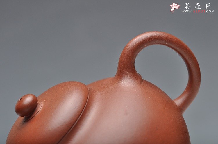 紫砂壶图片：饱满 秀气 做工精致 全手敦古 - 宜兴紫砂壶网