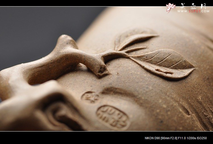 紫砂壶图片：全手文房水洗 香炉 雅趣十足 优质本绿 - 宜兴紫砂壶网