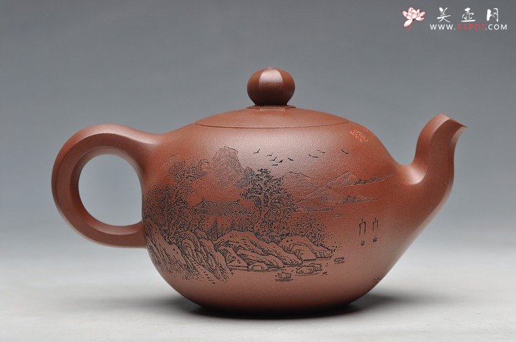 紫砂壶图片：六方一粒珠 - 宜兴紫砂壶网