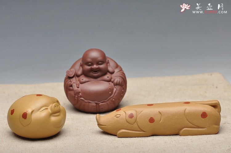紫砂壶图片：小猪乐园o(∩_∩)o  - 宜兴紫砂壶网