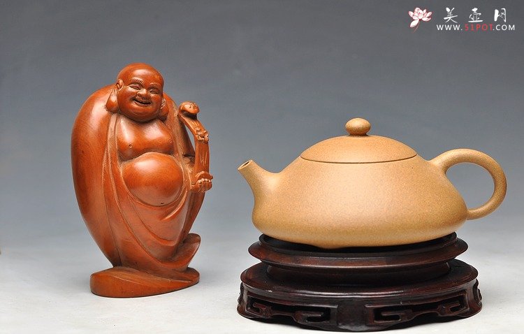 紫砂壶图片： 文人风韵 西施瓢 - 宜兴紫砂壶网