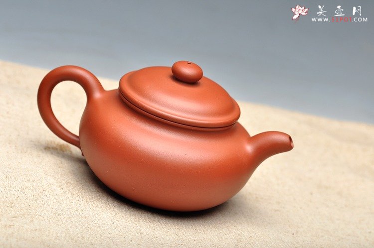 紫砂壶图片：婉约秀气  曲峰味道 全手工仿古 - 宜兴紫砂壶网