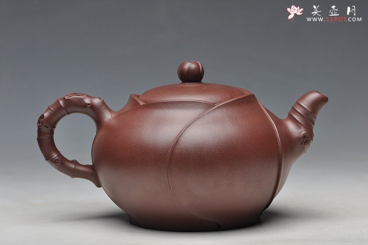 紫砂壶图片：全手精品  待放  - 宜兴紫砂壶网