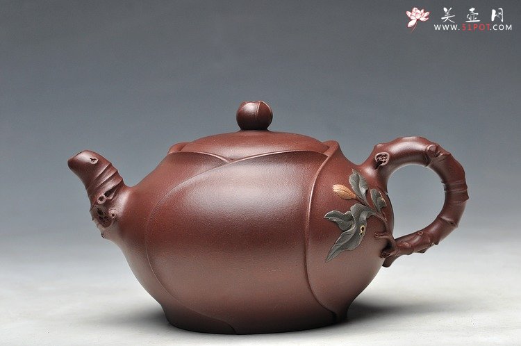 紫砂壶图片：全手精品  待放  - 宜兴紫砂壶网