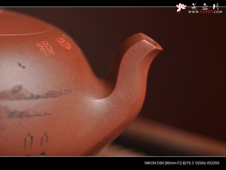 紫砂壶图片：六方一粒珠 - 宜兴紫砂壶网