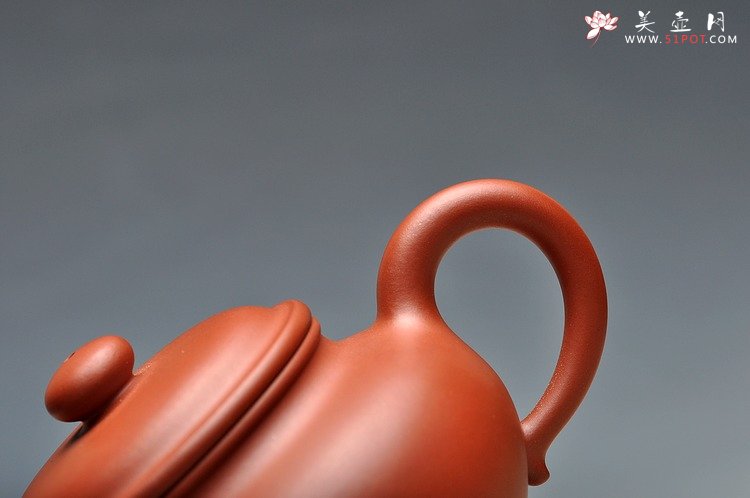 紫砂壶图片：婉约秀气  曲峰味道 全手工仿古 - 宜兴紫砂壶网