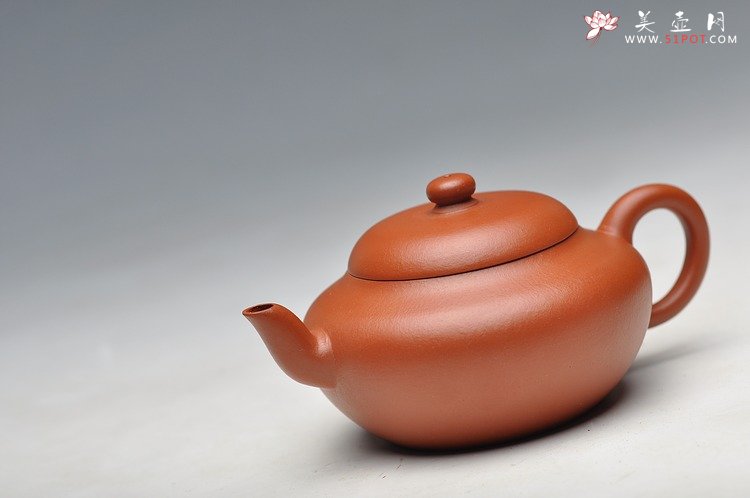 紫砂壶图片：明式小品 摹古之风 小巧别致 全手明韵 老朱泥 - 宜兴紫砂壶网
