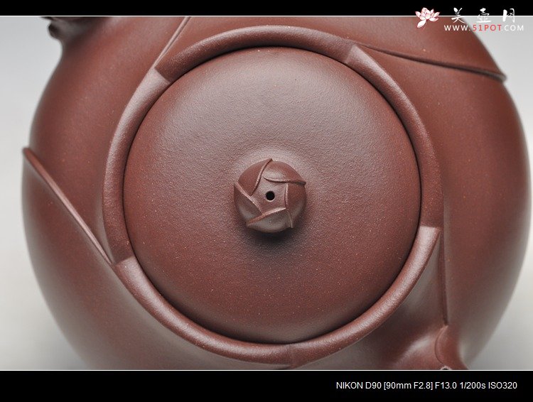 紫砂壶图片：全手精品  待放  - 宜兴紫砂壶网