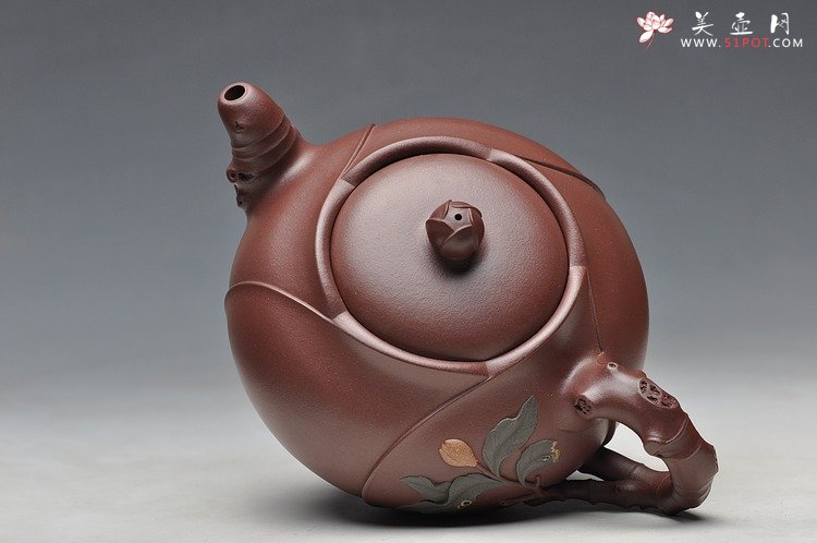 紫砂壶图片：全手精品  待放  - 宜兴紫砂壶网