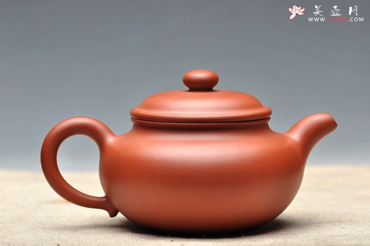 紫砂壶图片：婉约秀气  曲峰味道 全手工仿古 - 宜兴紫砂壶网