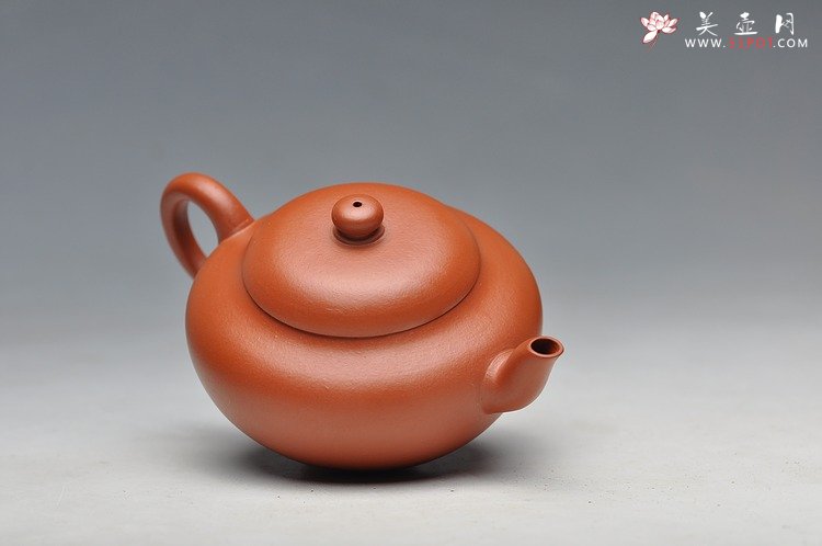 紫砂壶图片：明式小品 摹古之风 小巧别致 全手明韵 老朱泥 - 宜兴紫砂壶网