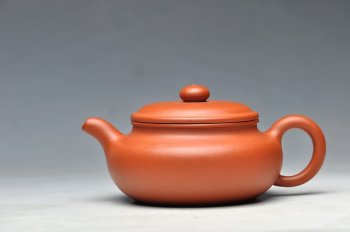 紫砂壶图片：型正味足 经典传统 小仿古 - 宜兴紫砂壶网