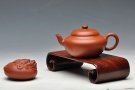 紫砂壶图片：明式小品 摹古之风 小巧别致 全手明韵 老朱泥 - 宜兴紫砂壶网