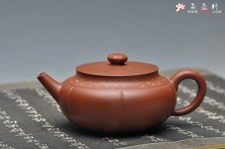 紫砂壶图片：灵气 薄胎实力 秋意 浓浓 - 宜兴紫砂壶网