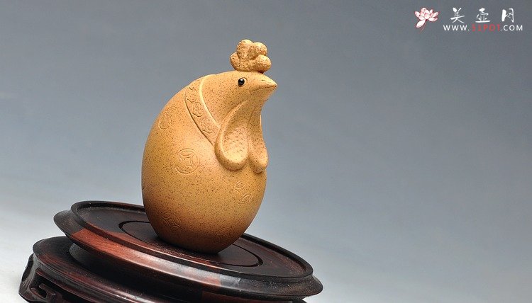 紫砂壶图片：大吉大利 精工细作 最新造型 - 宜兴紫砂壶网