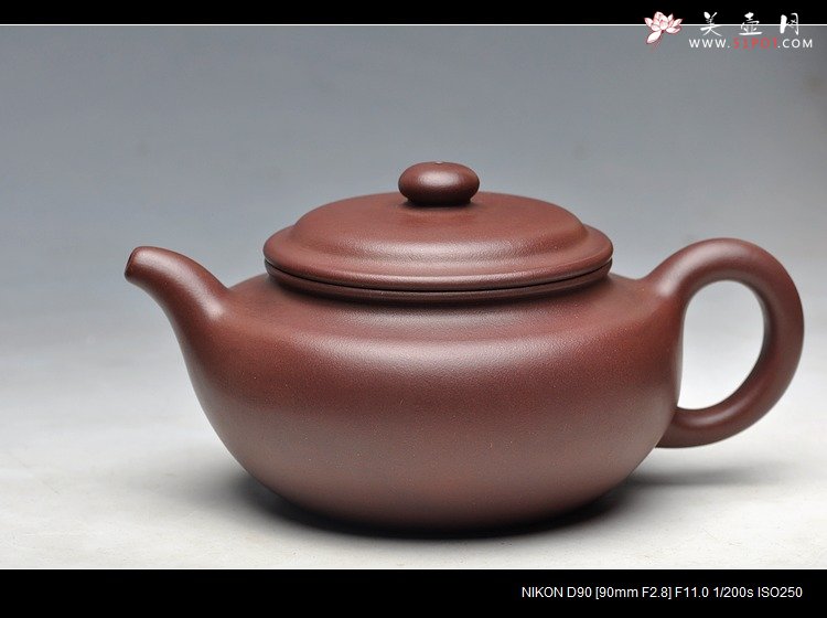 紫砂壶图片：意韵悠长  全手大亨仿古 - 宜兴紫砂壶网