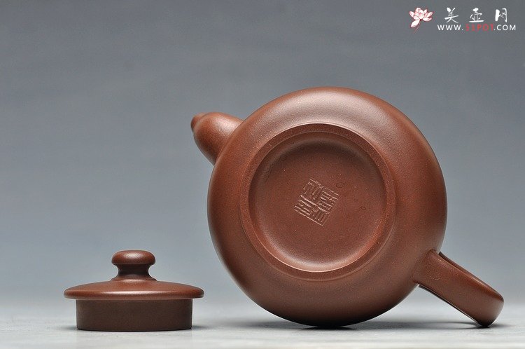 紫砂壶图片：清新婉约  小圆壶 - 宜兴紫砂壶网