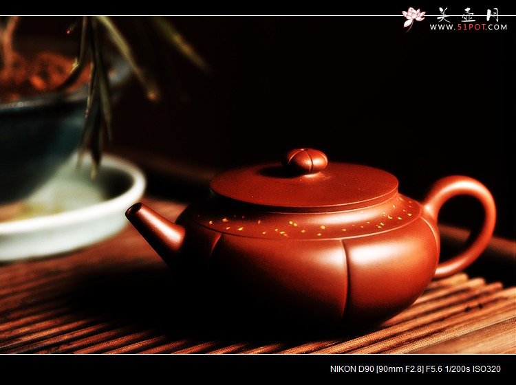 紫砂壶图片：灵气 薄胎实力 秋意 浓浓 - 宜兴紫砂壶网