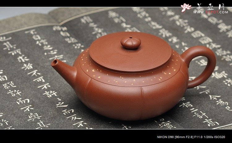 紫砂壶图片：灵气 薄胎实力 秋意 浓浓 - 宜兴紫砂壶网