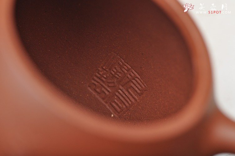 紫砂壶图片：唐彬杰款龙蛋 尹君峰全手新作 挺拔有力 朱砂泥 - 宜兴紫砂壶网