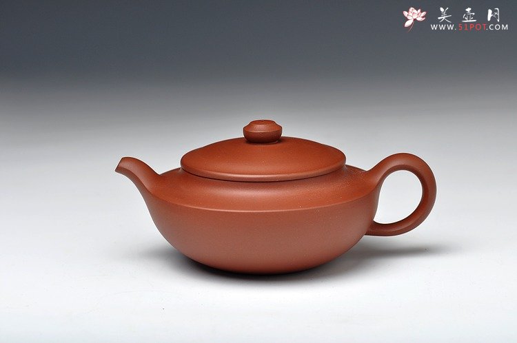 紫砂壶图片：线条优美 做工精细 全手线扁 - 宜兴紫砂壶网