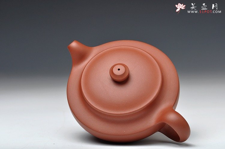 紫砂壶图片：线条优美 做工精细 全手线扁 - 宜兴紫砂壶网