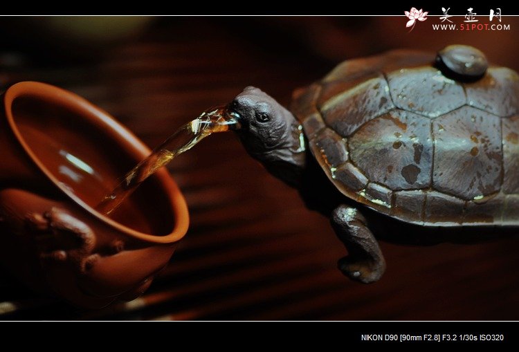 紫砂壶图片：‘名副其实’的龟寿茶  长寿哦o(∩_∩)o  - 宜兴紫砂壶网