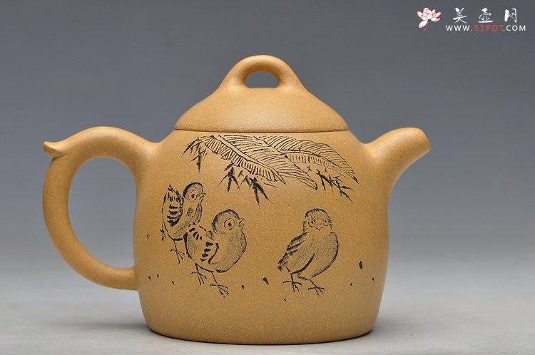 紫砂壶图片：精品好砂料 文气素雅  本山段 秦权  - 宜兴紫砂壶网