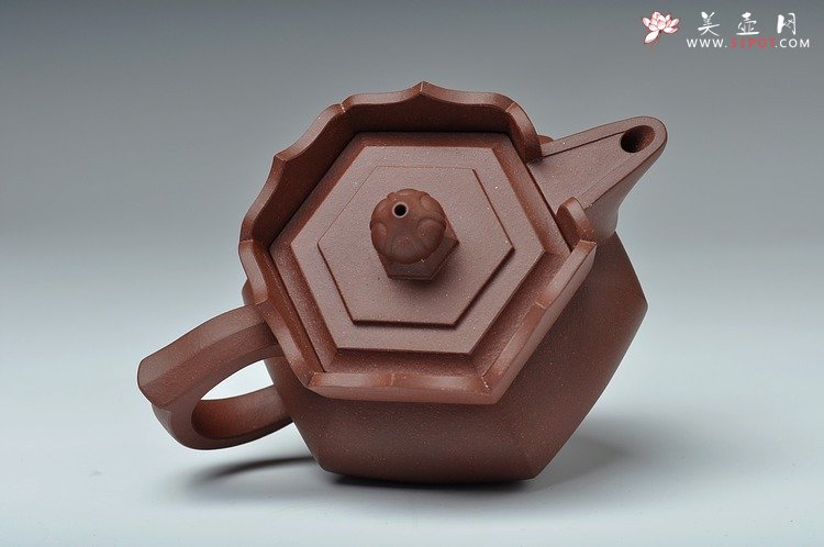 紫砂壶图片：紫砂之佛器 矮僧帽 - 宜兴紫砂壶网