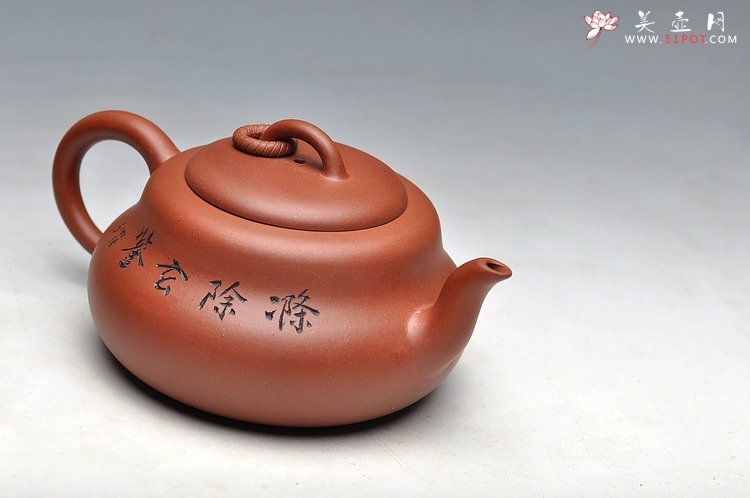 紫砂壶图片：造型简洁明快 线条流畅 极品老清水 葫芦 - 宜兴紫砂壶网