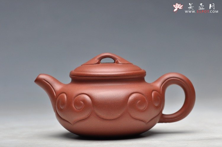 紫砂壶图片：尤其适合这个寒冷的季节~ 小仿古如意 优质底料 - 宜兴紫砂壶网