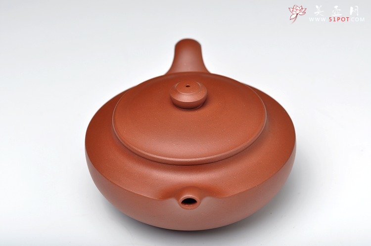 紫砂壶图片：线条优美 做工精细 全手线扁 - 宜兴紫砂壶网