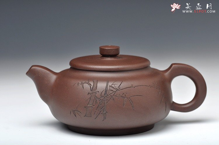 紫砂壶图片：扁福 - 宜兴紫砂壶网